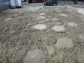 「地盤改良」検査のイメージ