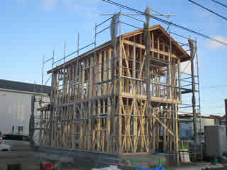 「上棟後」検査のイメージ