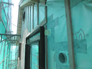 「外壁下地」検査のイメージ