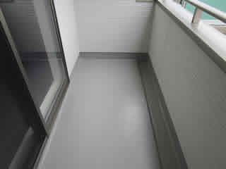 「バルコニー防水」検査のイメージ